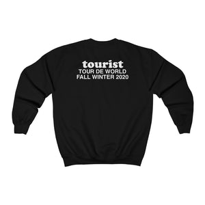 TOUR DE WORLD CREWNECK - BLACK